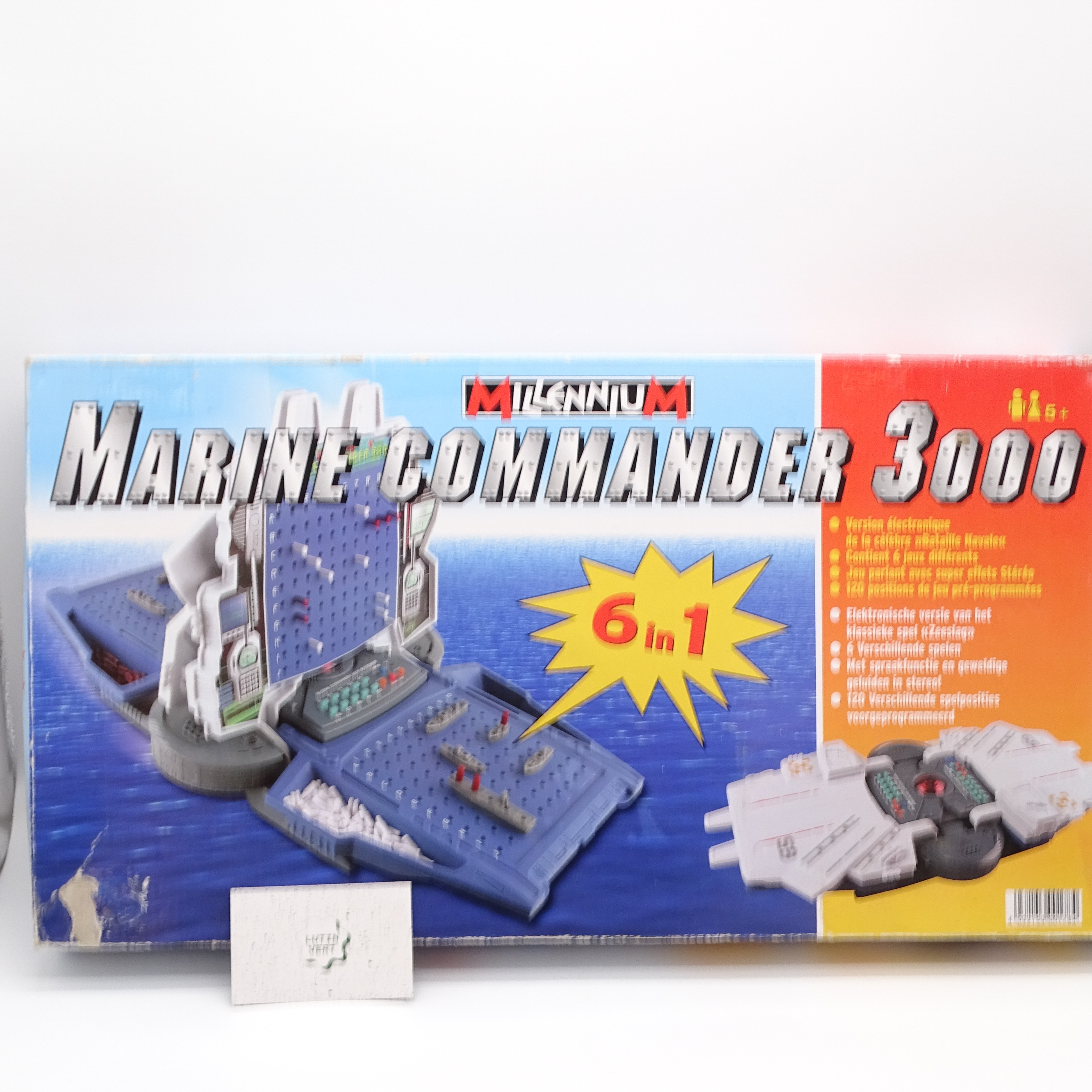 Acheter Marine Commander 3000 d'occasion MILLENNIUM - Dès 5 ans | Réf 13569 Bon état - 12,00 € Marine Commander 3000 d'occasion MILLENNIUM - Dès 5 ans | Réf 13569 Bon état - reconditionné disponible sur Label Emmaüs